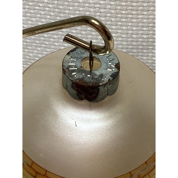 Vintage 1984 Hallmark Cards Betsy Clark 12th Satin Glass Christmas Ornament - Picture 4 of 9